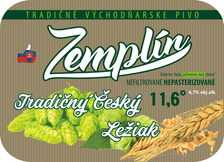 Pivo Zemplín Ležiak
